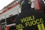 Autobotte dei Vigili del Fuoco si ribalta, feriti due pompieri
