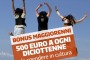 Slide pubblicata sul sito del Governo per illustrare il bonus
