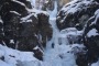 cascata di ghiaccio - foto di repertorio