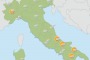 Nuvolosità persistente sulle regioni del nord, centro e sud all'insegna dell'instabilità