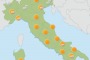 Sole su tutta la penisola, qualche accumulo nuvoloso nel tardo pomeriggio