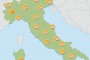 Le previsioni meteo per la settimana fanno registrare instabilità meteo con temperature stazionarie