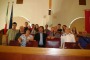 La delegazione degli studenti all'Emiciclo