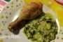 Zucchine e porri in salsetta saporita