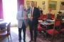 Il sindaco di Pescara incontra il Presidente della Caripe Giuseppe Mauro