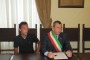 A Pescara la premiazione del campione di ciclismo Matteo Rabot