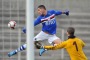 Emanuele Testardi, con la maglia della Samp