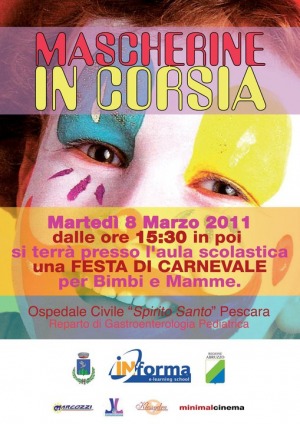 Pescara: Ospedale Santo Spirito, l'8 marzo 'Mascherine in corsia' 