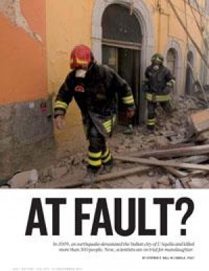 Terremoto, la rivista Nature dedica la copertina a L'Aquila: "Troppi errori di comunicazione" 