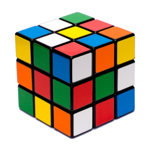 Il cubo di Rubik con i piedi 