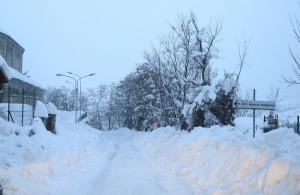 La neve a Sante Marie 