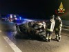 Incidente stradale nella notte sull Incidente stradale nella notte sull