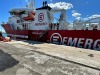 Migranti la nave Life Support Emergency ha attraccato nel porto di Ortona, a bordo in 161