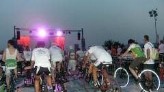 I pedalatori per il palco