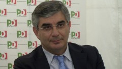 Luciano D'Alfonso alla festa aquilana del Pd