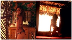 Belen Rodriguez in Brasile