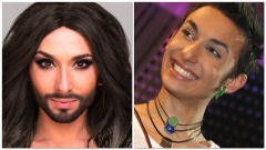 Conchita Wurst senza barba