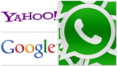 Yahoo! - Google - WhatsApp