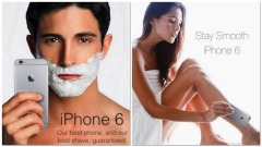 iPhone 6 strappa capelli e barba