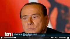 Silvio Berlusconi rugoso e stanco