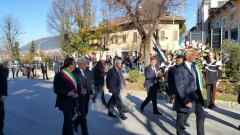 Il Presidente Mattarella a L'Aquila - foto da twitter
