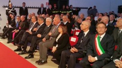 Mattarella, inaugurazione AAUnivAq2015/2016 - foto da twitter