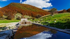 Scorcio della strada che si vuole asfaltare