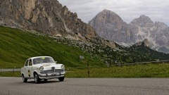 Alfa Giulietta TI del 61 - foto da facebook  Coppa d'Oro delle Dolomiti