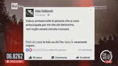 Fermo immagine Sciarelli Rai3