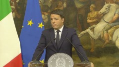 Conferenza Stampa del presidente del Consiglio Renzi