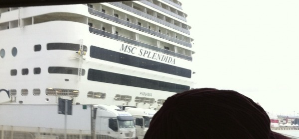 Sbarco da MSC Splendida