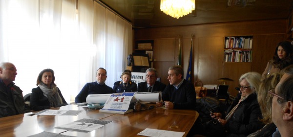 Foto della conferenza stampa di presentazione