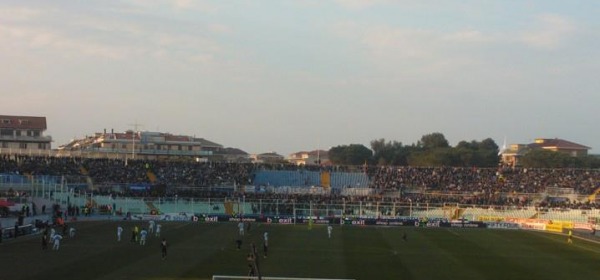 La curva biancazzurra abbandona lo stadio