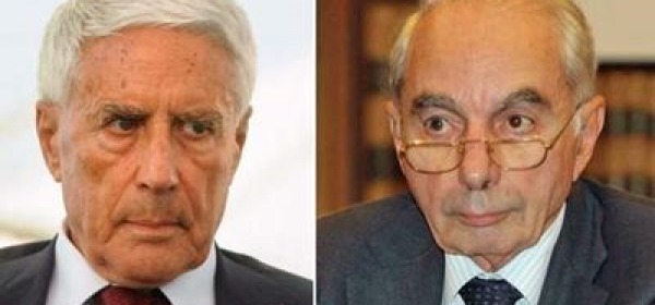 Franco Marini e Giuliano Amato