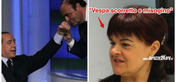 Stefania Pezzopane, Bruno Vespa