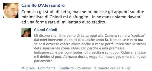 facebook Camillo D'Alessandro