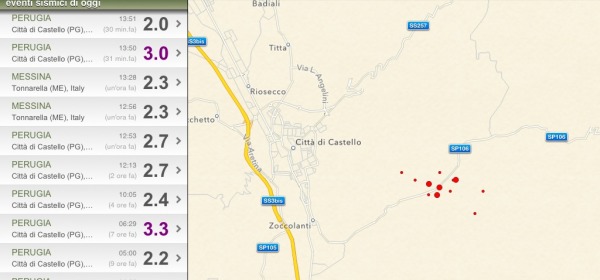 Terremoto Città di Castello