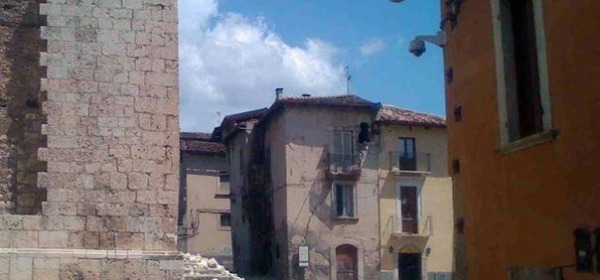 Nei pressi di Piazza Angioina - foto di Diego Procoli