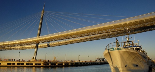 Il "Ponte del Mare" a Pescara