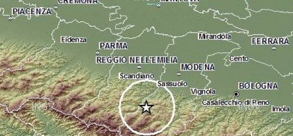 mappa scossa