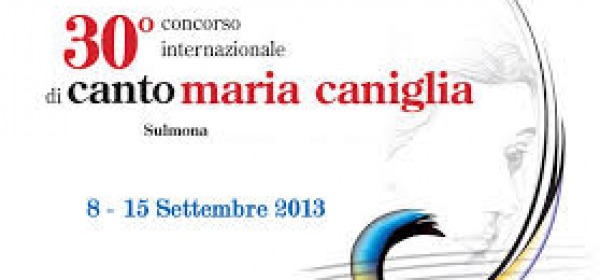 30 concorso maria caniglia