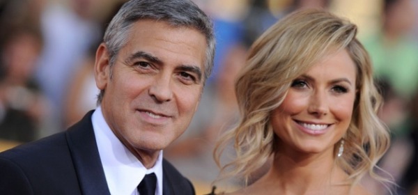 George Clooney e Stacy Keibler