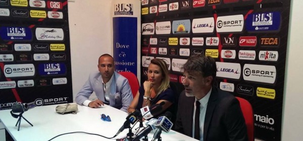 Un momento della presentazione (dal sito ufficiale della Virtus Lanciano)