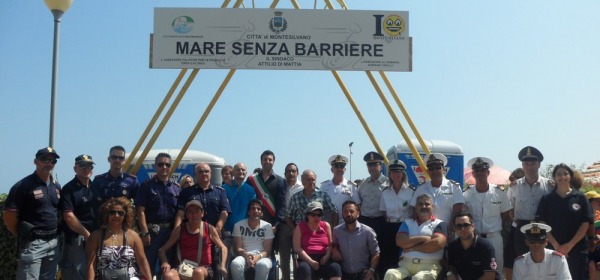 MONTESILVANO, mare senza barriere