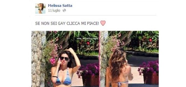 Melissa Satta fake