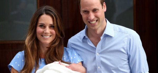 William e Kate con il piccolo George Alexander