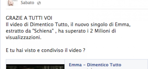 Dimentico Tutto Emma Marrone