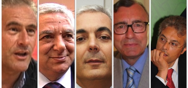 gianni chiodi, carlo costantini, riccardo chiavaroli, lelio de santis, lanfranco venturoni