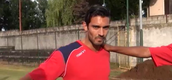 Lorenzo Del Pinto in allenamento