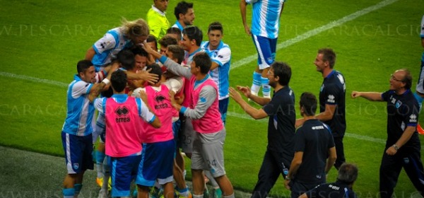 Pescara torino, foto Pescara calcio